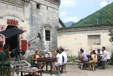電影《茶香》在石臺(tái)仙寓山景區(qū)完成主場(chǎng)景拍攝